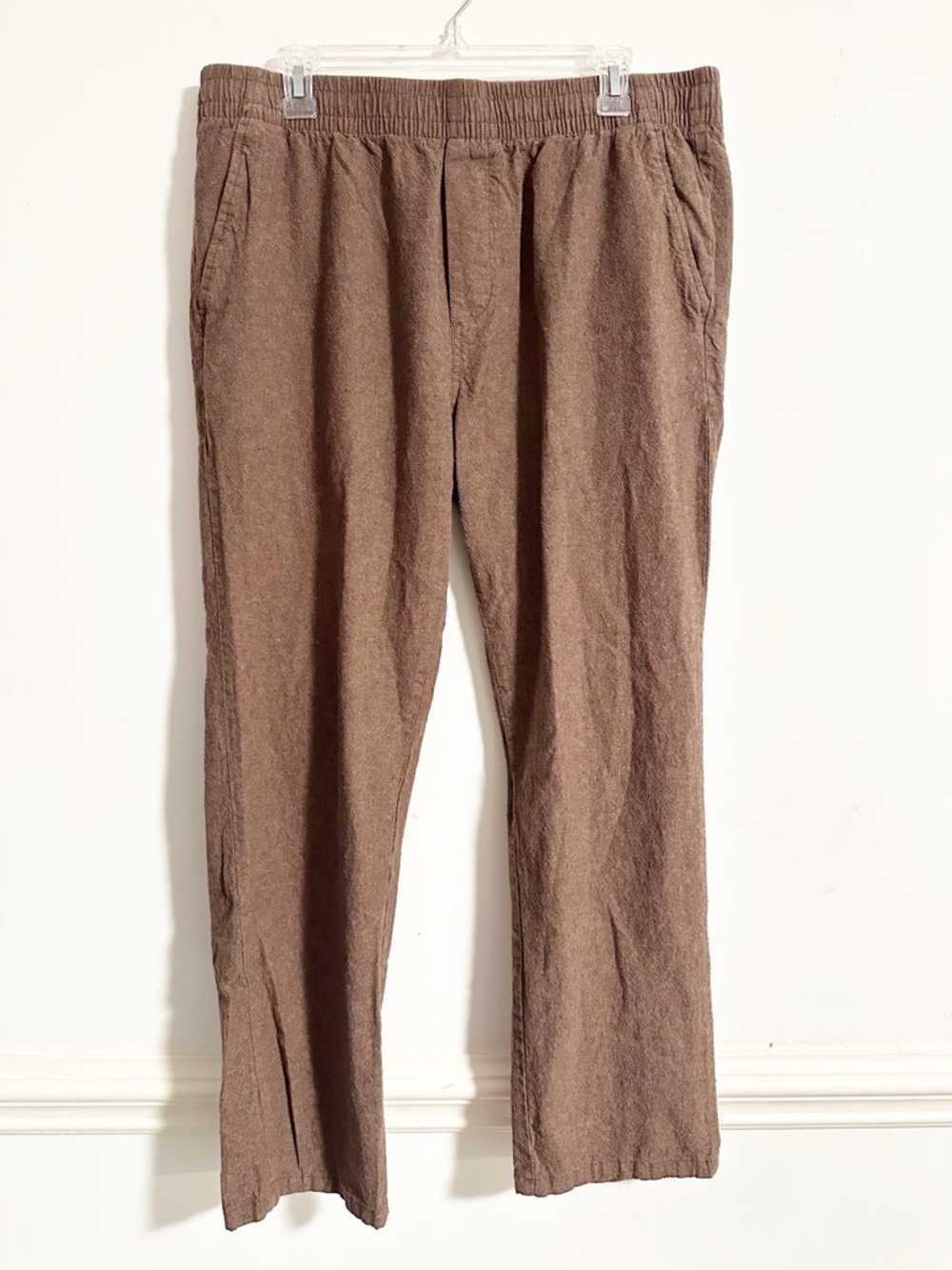 Old Navy Brown 1990s Straight Leg Drawstring Pants Size L
